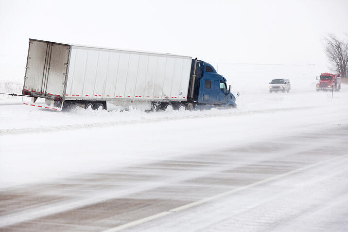 Jackknifes: Truckers and Winter Hazards